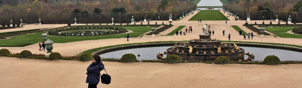 Os jardins do Palácio de Versalhes